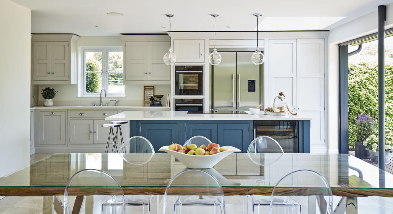 Blue Shaker Kitchen | Tom Howley