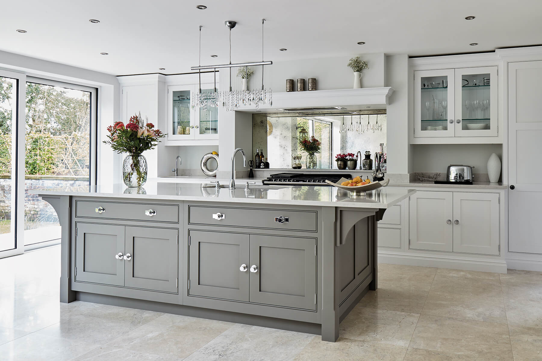 Contemporary Grey Kitchen | Tom Howley