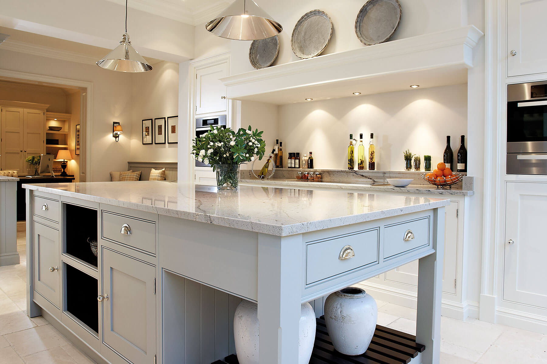 Contemporary Shaker Kitchen Modern Shaker Kitchen Tom Howley