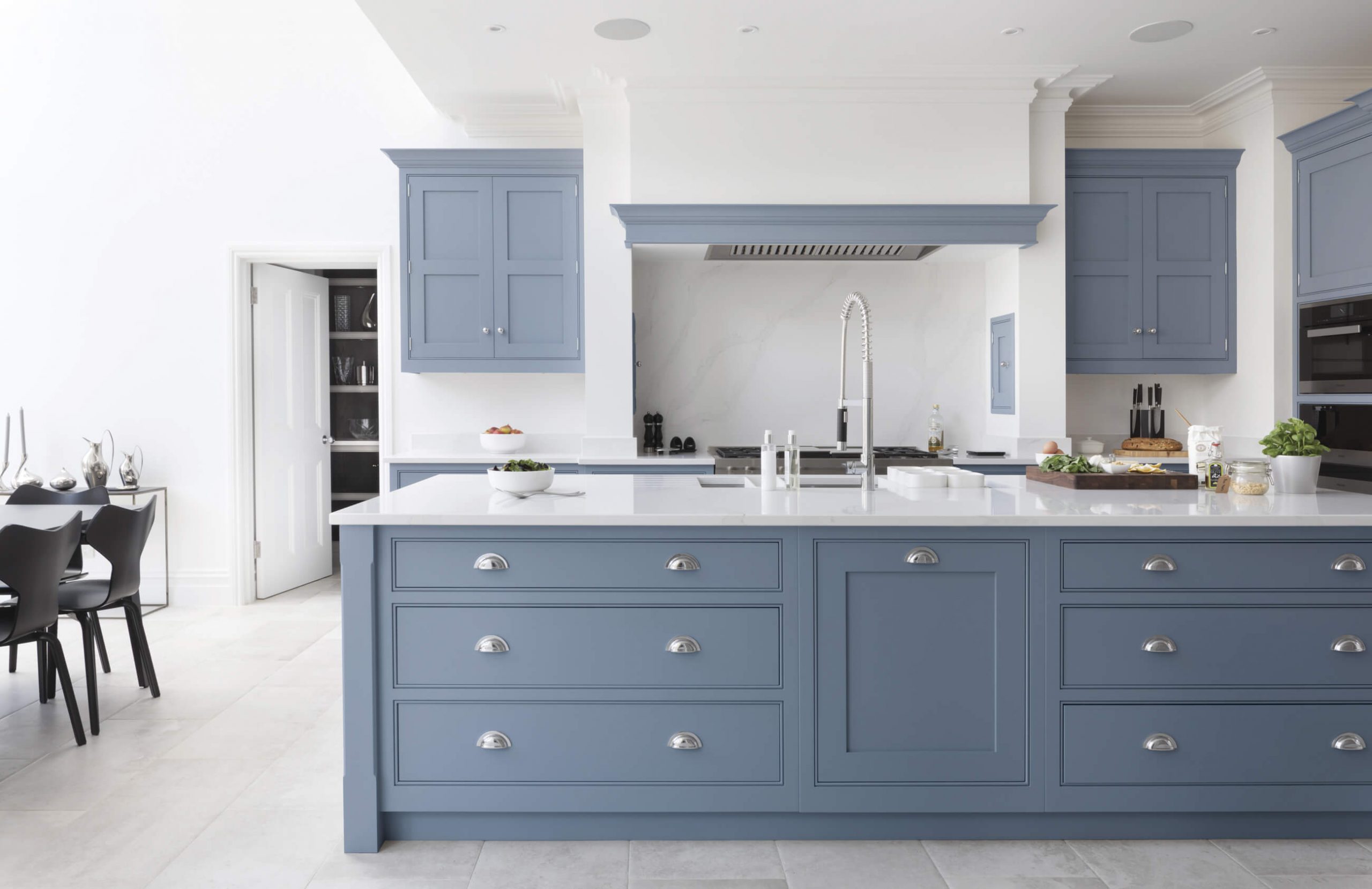 Blue Kitchen Design Inspired by Pantone's Colour of the Year