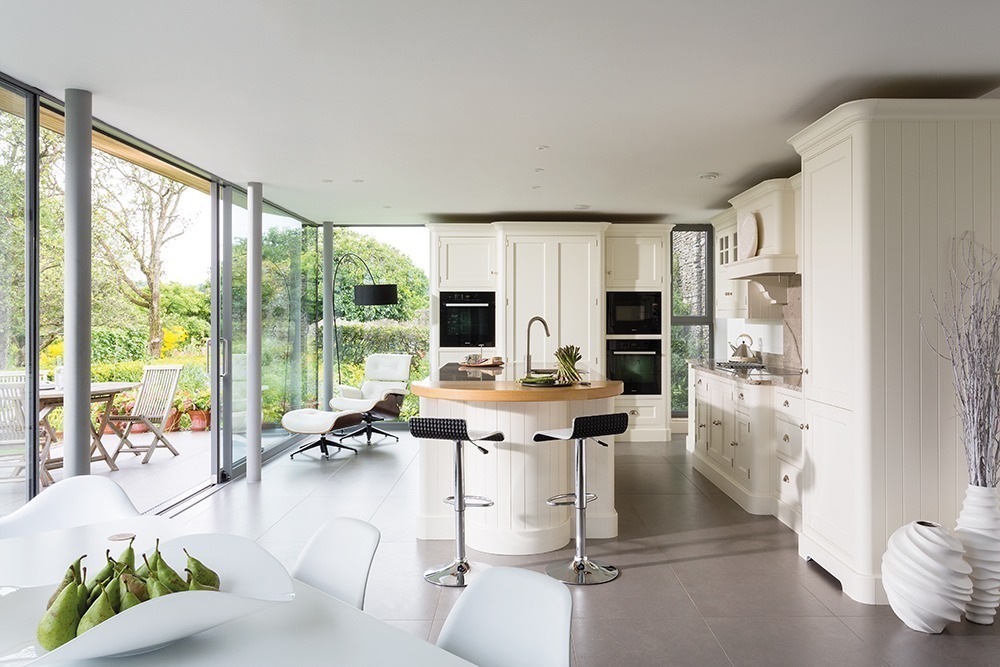 Summerville indoor-outdoor country style kitchen. 