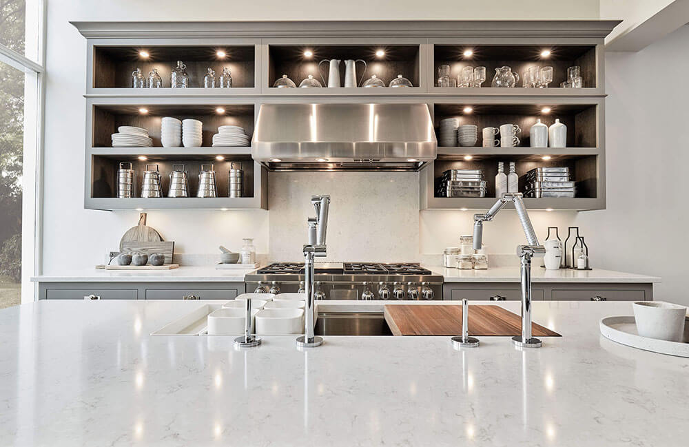 open kitchen shelving 1