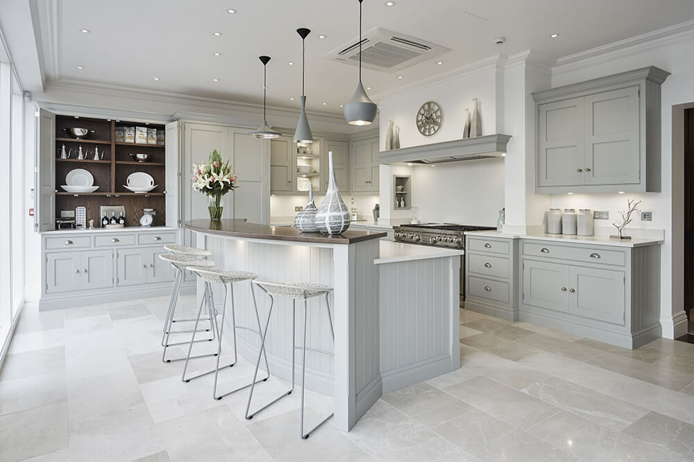 Grey Family Kitchen