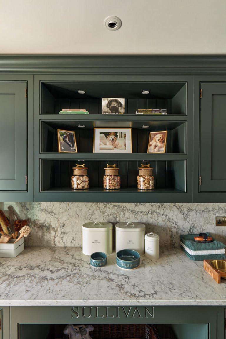 Dark Green Boot Room