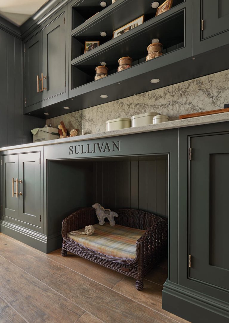 Dark Green Boot Room