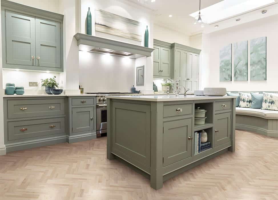 Sage Green Shaker Kitchen Tom Howley