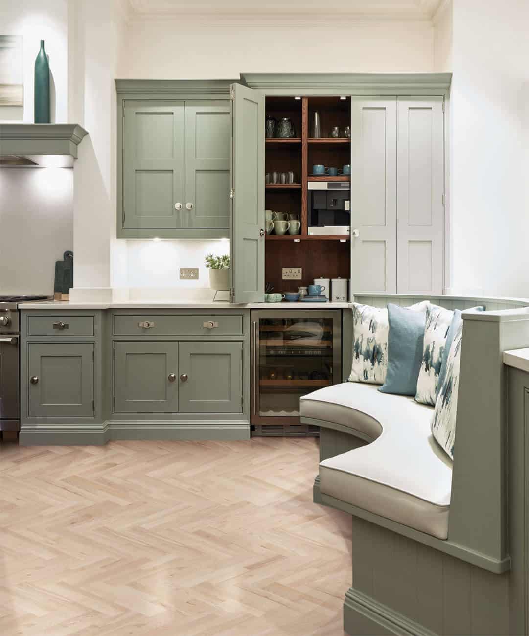 Sage Green Shaker Kitchen