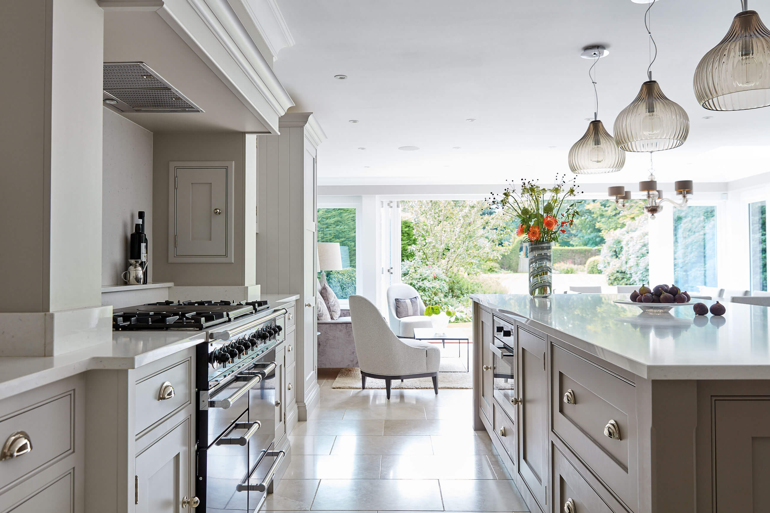 Open Plan Grey Kitchen | Tom Howley