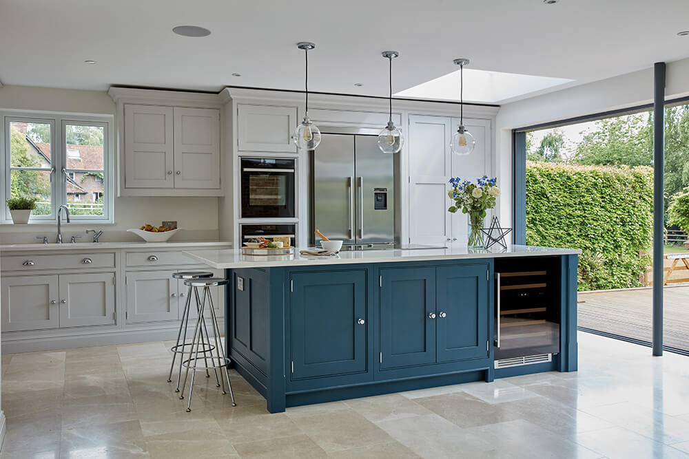 Blue Shaker Kitchen