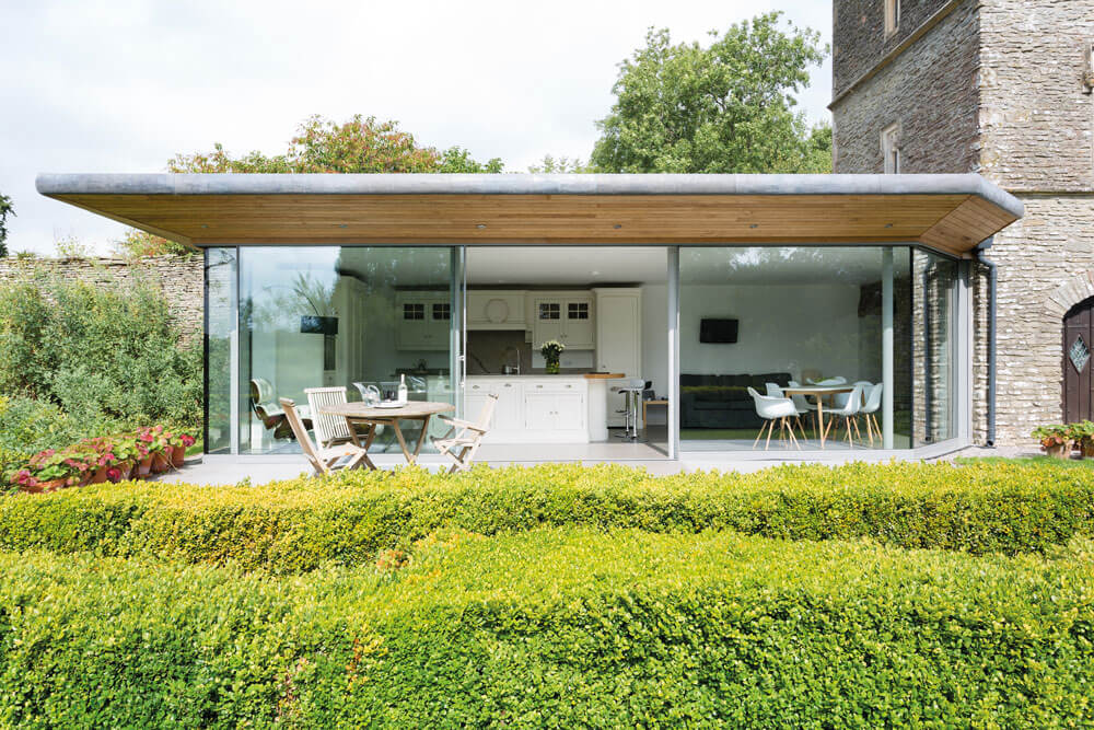 indoor-outdoor kitchen