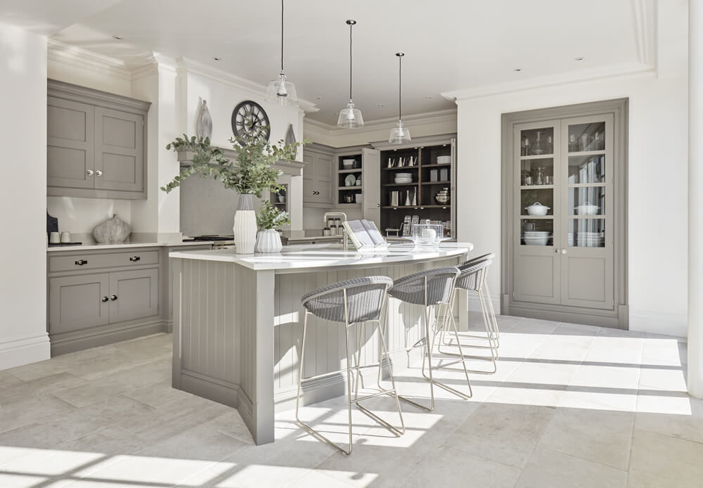 Grey Painted Kitchen