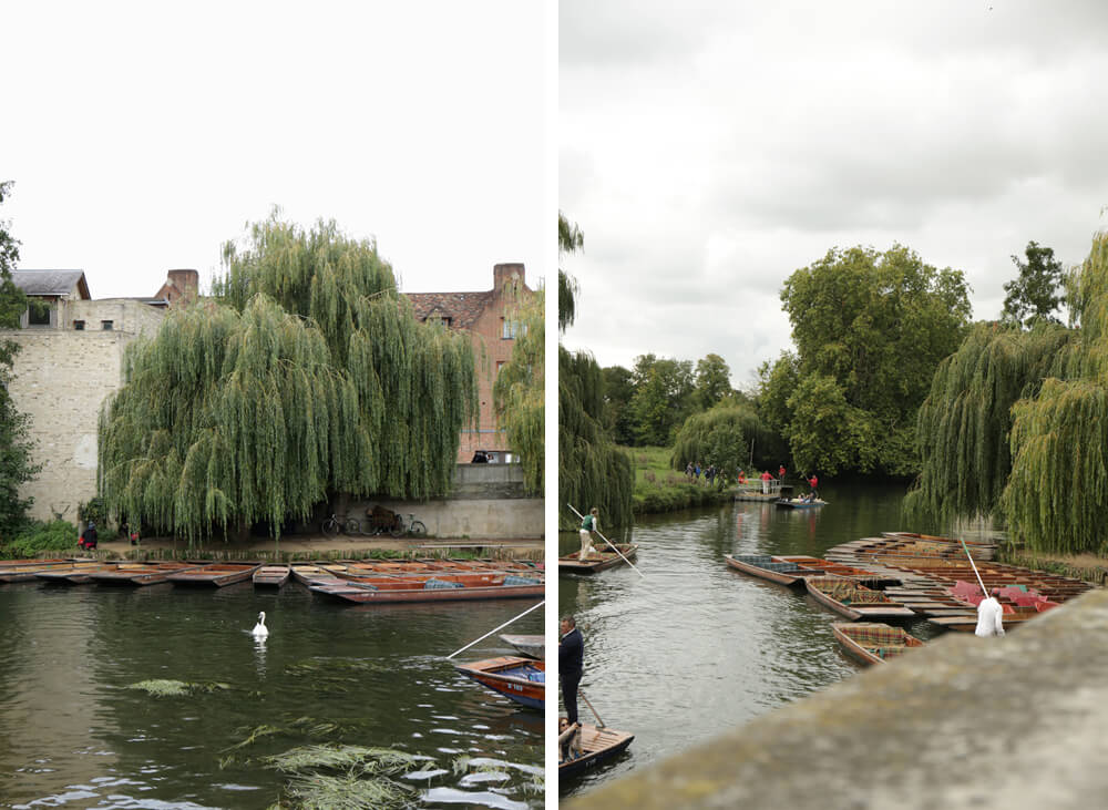 Punting on the river