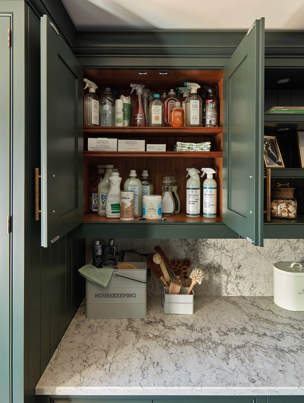 Project Spotlight: Classic Dark Green Boot Room