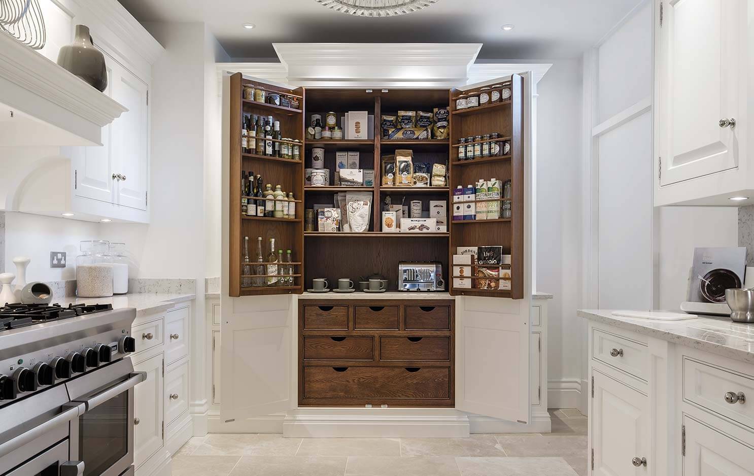 Pantry Cupboards | Kitchen Larder Cupboard | Tom Howley