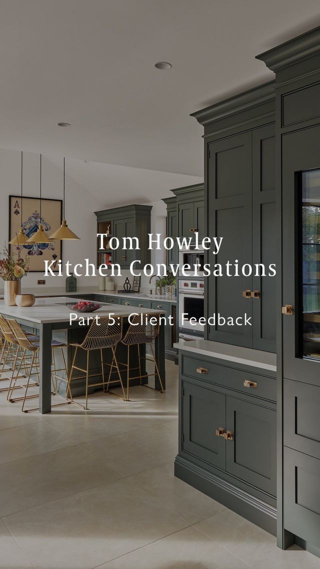 Want to know what truly warms a designer’s heart? In episode five of our Tom Howley Kitchen Conversations series, Richard shares the positive client feedback that fuels his passion.

Intrigued by the expert advice in our Tom Howley Kitchen Conversation series? Visit our blog to read all the questions and answers featured so far - link in bio.

-

#tomhowley #kitchendesign #interiordesign #interiordesigner #designinspiration #designerinterview #interview #kitchen #homerenovation #homedesign #kitcheninspo #bespokekitchen #clientfeedback