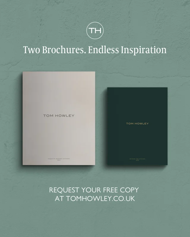 Two Brochures. Endless Inspiration.

Our latest brochures are here, curated to inspire every corner of your home.

- Our kitchen brochure showcases the latest classic and contemporary designs – from cabinetry and colour to layout and lifestyle.
- Our brand-new ‘beyond the kitchen’ brochure opens the door to luxurious walk-in pantries, boot rooms, dressing rooms, bar areas, media walls, and more.

Request your free copy via the link in our bio.

-

#tomhowley #kitchendesign #homeinspiration #interiordesigninspo #homedesign2025 #bespokeliving #homedesignideas #bespokekitchen