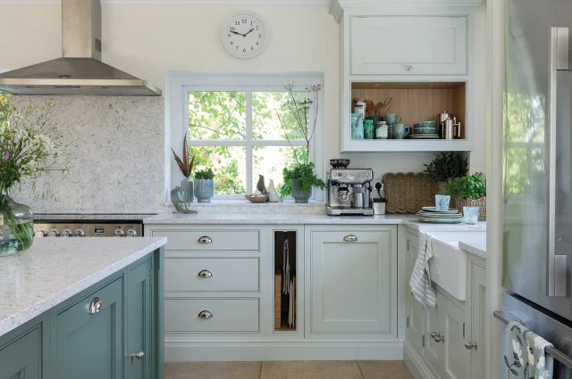 The brief wasn’t just “make it prettier” — it was “make it work better.”

A beautifully designed kitchen doesn’t always mean building work, upheaval, or extensions. Sometimes the biggest transformations come from reimagining the space you already have.

Our client Lara wanted to update her Somerset cottage kitchen, keeping the home’s character while avoiding major building works. Working within the footprint, we created a kitchen that feels brighter, more refined, and perfectly suited to modern living.

More light. Clearer zones. Storage that actually supports daily life.

Swipe to see the before.

Follow the link in our bio to request your complimentary design consultation.

Project: @gibbsandvetrenovate

-

#tomhowley #kitchendesign #interiordesigner #homerenovation #kitchenrenovation #bespokekitchen #beforeandafter #familykitchen #calminteriors #homeinspo