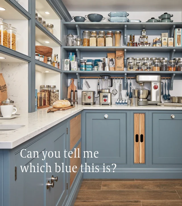 Which shade of blue is that?

Blue kitchens haven’t appeared by chance; they’ve quietly earned their place in modern design. As Tom Howley, Creative Design Director, explains:

“Over the past year, we’ve seen a 147% increase in blue kitchen sales, making it our fastest-growing paint colour choice. Deep navy tones add drama and sophistication, while softer, chalky blues bring calm, lightness, and freshness.”

Choosing the right shade isn’t just about colour preference; it’s about light, scale, and mood. Darker blues create intimacy in large kitchens or open-plan spaces, while lighter blues can open up compact layouts and reflect more natural light.

Swipe through to explore all of the blues in our palette.

-

#tomhowley #kitchendesign #bluekitchen #blueinteriors #colourmyhome #bespokekitchen #homestyling #interiortrends #paintpalette #kitchencolour