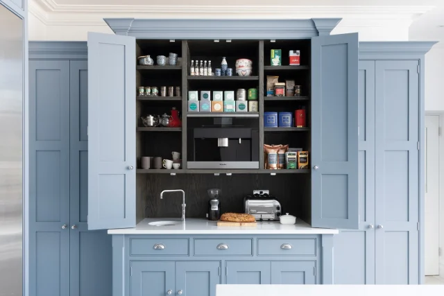 Worktop space is precious in a hardworking kitchen, so why not free it up by tucking everyday appliances neatly out of sight? That’s the beauty of a dedicated appliance garage.

In a recent @kbbmagazine feature, Tom Howley, Creative Design Director, explains:

“Concealed behind beautifully designed doors, an appliance garage keeps small appliances within easy reach while maintaining a calm, clutter-free surface. When designing one, consider workflow and clearance as much as aesthetics—thoughtful depth, smooth-opening doors, and integrated power keep everything ready to use without compromising the look of the kitchen.”

Discover more intelligent kitchen storage solutions in our latest brochure - request your free copy via the link in our bio.

-

#tomhowley #appliancegarage #kitchendesign #concealedstorage #kitchenorganisation