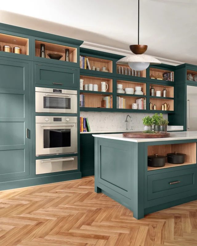 Looking for a colour that's bold, but still rooted in nature? Meet Sea Smoke.

Green kitchens have become a staple of modern kitchen design, but soft sage tones, as beautiful as they are, can start to feel more safe than considered. Sea Smoke takes the familiar and shifts it somewhere more interesting: a deep, mineral teal with a coastal undertone that's full of visual dimension.

Bold in large doses. Striking in small ones. Sea Smoke works either way.

Discover Sea Smoke and our full spring palette via the link in our bio.

#tomhowley #colourlaunch #greenkitchen #boldinteriors #kitchencolour
