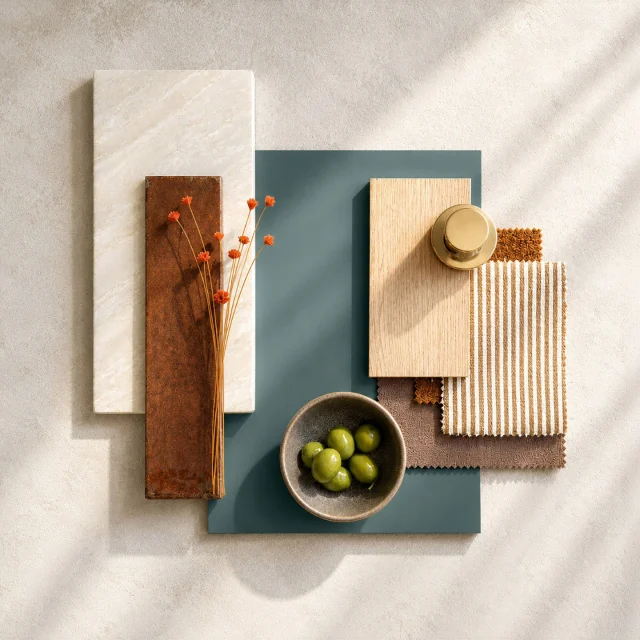Deep mineral tones were the starting point for Sea Smoke — and the result is a colour with real range.

For a contemporary statement, colour drench cabinetry, walls and woodwork in one confident sweep. For something more grounded, pair with warm neutrals or earthy tones to let the depth of the shade breathe.

Book a design consultation to explore what Sea Smoke could look like in your kitchen — link in bio.

#tomhowley #kitchendesign #interiormoodboard #kitchenstyling #kitchencolour