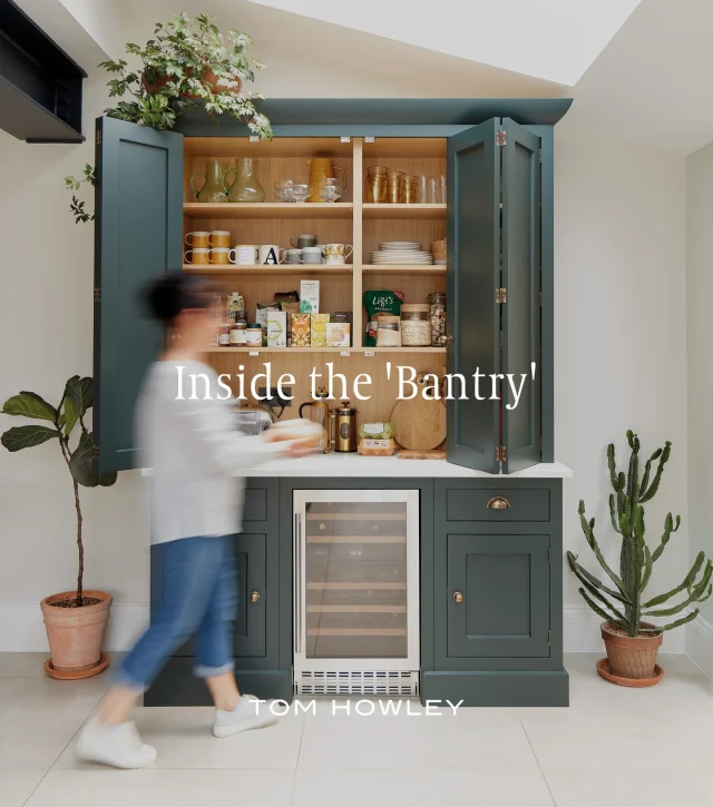 Forget the pantry. Meet the Bantry.

Half bar. Half pantry. All personality. Hide ingredients and serveware in deep drawers, then let the illuminated cocktail shelves steal the show. It's the kitchen feature you didn't know you needed — until now.

Save this if you've got a renovation coming up. You'll want to show your designer.

#tomhowley #bantry #homebar #pantrydesign #kitchentrends