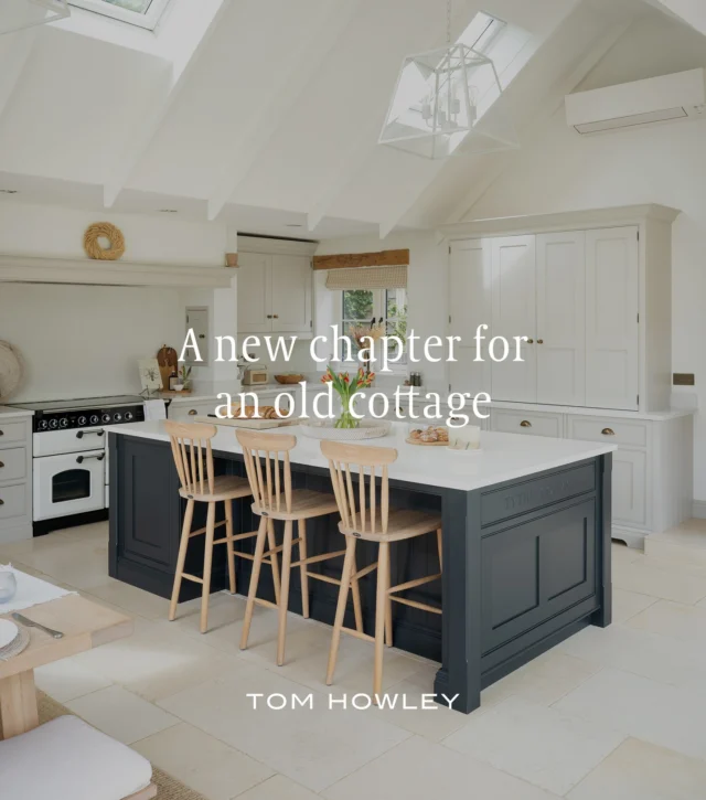 200 years of history. And a kitchen that now sits right at the heart of modern family life.

Nadia set out to rethink the footprint of her period home, swapping the kitchen and living spaces for a layout that worked harder for the family. The original arrangement was fine, but it didn't make the most of the garden views — so working with our designer Lakshmi, they shaped a light-filled, sociable space that feels connected to the outdoors all year round.

As featured in @25beautifulhomesmagazine — read the full story via the link in our bio.

@thecottageonthecanal
@davidgilesphotography

#tomhowley #kitchendesign #kitchensofinstagram #cottagekitchen #homeinspiration