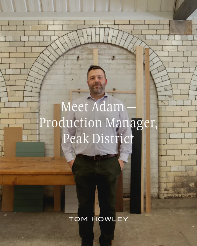 Adam has worked with us in the Peak District for 16 years, overseeing the team responsible for building every Tom Howley kitchen by hand.

His experience offers a glimpse into what makes our approach different: every kitchen passes through many skilled hands, and it doesn’t leave the workshop until everyone involved is happy with the finished result.

Swipe to hear Adam share more about what goes on behind the scenes.

Discover more about the people and craftsmanship behind Tom Howley via the link in our bio.

#tomhowley #britishmade #craftsmanship #kitchendesign #meetthemaker